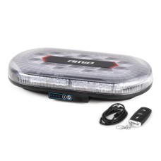 Belka ostrzegawcza bezprzewodowa LED z pilotem R65 R10 326x186x63 26W 12V 24V AMIO-04369