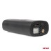 Kompresor samochodowy bezprzewodowy akumulatorowy powerbank LED USB-C 40W AMIO-04377