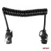 Przewód spiralny naczepy TIR 2x 15 PIN 5m 24V AMIO-04382
