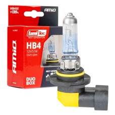Żarówki halogenowe HB4 12V 51W LumiTec NEXT GENERATION +135% DUO AMIO-04407
