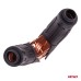 Zaciski na kable krokodylki 170mm 400A 2szt. AMIO-04435