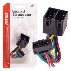 Adapter radiowy Android ISO CCA 5A 12V AMIO-04442 Adapter radiowy Android ISO CCA 5A 12V AMIO-04442