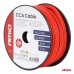 Przewód jednożyłowy czerwony CCA 1x1.5mm2 50m 7.5A 12/230V AMIO-04452