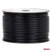 Przewód jednożyłowy czarny Cable CCA 1x1mm2 100m 5A 12/230V AMIO-04454