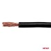 Przewód jednożyłowy czarny Cable CCA 1x1mm2 100m 5A 12/230V AMIO-04454