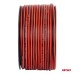 Kabel głośnikowy dwużyłowy CCA 2x0.75mm2 100m 3.75A AMIO-04457