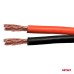 Kabel głośnikowy dwużyłowy CCA 2x1.5mm2 100m 7.5A AMIO-04459
