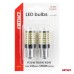 Żarówki LED CANBUS BA15S P21W R10W R5W 600LM 144SMD białe 12V 24V AMIO-04473
