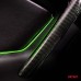 Paski LED COB do samochodu boczne zielone 2x30cm 12V AMIO-04577