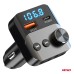 Transmiter samochodowy FM 1×USB-A 1×USB-C 12V 24V AMIO-04647