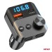Transmiter samochodowy FM 1×USB-A 1×USB-C 12V 24V AMIO-04647