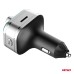 Transmiter samochodowy FM 2×USB-A 1×USB-C microSD 12V 24V AMIO-04652