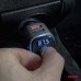 Transmiter samochodowy FM 2×USB-A microSD 12V 24V AMIO-04654