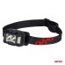 Latarka czołowa akumulatorowa 2xXPG+10SMD 1800mAh SUPER BRIGHT (BATT) AMIO-04668