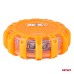 Samochodowa lampa awaryjna akumulatorowa z funkcją latarki LED 12SMD+3SMD 650mAh (BATT) czerwona AMIO-04673