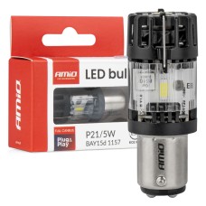 Żarówka LED LumiTec BAY15D P21/5W 12V FULL CANBUS biała AMIO-04689