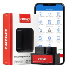 Skaner tester interfejs diagnostyczny AMiO ELM327 OBD2 BT mini AMIO-04732