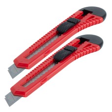 Nożyk uniwersalny ABS 100x18x0,5mm 2szt. AMIO-04806