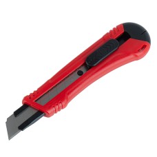 Nożyk uniwersalny ze stali SK5 ABS 100x18x0,5mm AMIO-04810