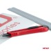 Nożyk uniwersalny ze stali SK5 ABS 100x18x0,5mm AMIO-04810