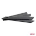 Zestaw czarnych ostrzy ze stali SK5 100x18x0,5mm 10szt. AMIO-04821