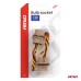 Oprawa gniazdo żarówki T20 LED 12V W21/5W WY21/5W W3x16q 7443 2szt. AMIO-04834