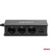 Rozdzielacz gniazda zapalniczki z ładowarką 3xUSB-A USB-C QC 3.0 PD 3.0. 148W AMIO-04836