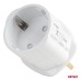 Zestaw adapterów podróżnych z bezpiecznikiem EU UK 13A 250V 10szt. AMIO-04858