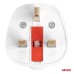 Zestaw adapterów podróżnych z bezpiecznikiem EU UK 13A 250V 10szt. AMIO-04858