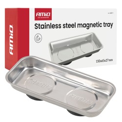 Miska magnetyczna ze stali nierdzewnej 150x65x27mm AMIO-04917 Miska magnetyczna ze stali nierdzewnej 150x65x27mm AMIO-04917