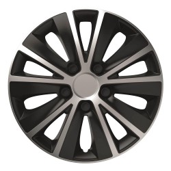 Kołpak samochodowy czarno srebrny Rapide 15 " cali