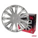 Kołpaki samochodowe 4szt. komplet Spark srebrne 14" cali COLOR BOX