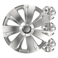 Kołpaki samochodowe 4szt. komplet Energy srebrne 15" cali COLOR BOX