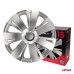 Kołpaki samochodowe 4szt. komplet Energy srebrne 15" cali COLOR BOX