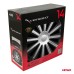 Kołpaki samochodowe 4szt. komplet Trend czarno srebrne 14" cali COLOR BOX