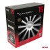 Kołpaki samochodowe 4szt. komplet Trend czarno srebrne 15" cali COLOR BOX