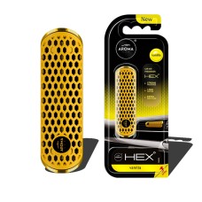 Odświeżacz powietrza AROMA FANCY SHAPES POLYMER HEX Wanilia