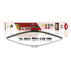 Pióro wycieraczki HEYNER SUPER FLAT PREMIUM 18"/ 450 mm