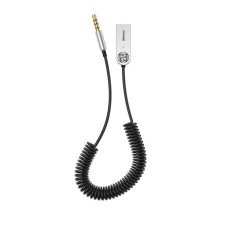 Adapter audio Bluetooth 5.0 Baseus USB, AUX czarny