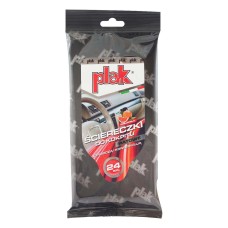 Plak Ściereczki do kokpitu Matowe Grejpfrut 24 szt.