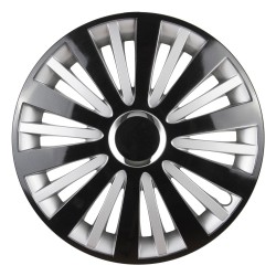 Kołpak samochodowy Falcon 16" cali czarno-srebrny
