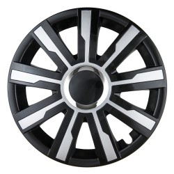 Kołpak samochodowy czarno srebrny MIRAGE 14 " cali