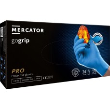 Rękawice nitrylowe niebieskie Mercator GoGrip Blue 50 sztuk rozmiar XXL