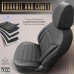 Komplet pokrowców na fotele samochodowe OTOM INSPIRE 3501 BLACK ECO-LEATHER 3-ZIP