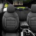 Komplet pokrowców na fotele samochodowe OTOM INSPIRE 3501 BLACK ECO-LEATHER 3-ZIP
