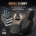 Komplet pokrowców na fotele samochodowe OTOM THRONE 102 SMOKED 3-ZIP