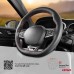 Pokrowiec sznurowany perforowany na kierownicę samochodową M 38-39cm OTOM-OTDK202