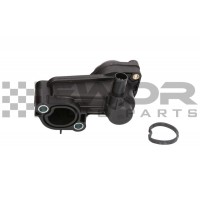 Obudowa termostatu / termostat - FORD Focus MK I/II, C-Max, Mondeo MK IV, S-Max, Galaxy 1.8 TDDi/TDCi (Zamiennik-1198060)