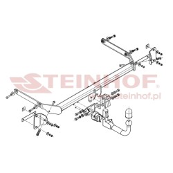 Hak holowniczy wypinany FORD B-max (Steinhof-F-202)