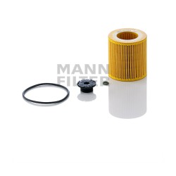 Filtr oleju BMW 1 (F20), 1 (F21), 2 (F22, F87), 2 (F23), 3 (F30, F80), 3 (F31), 3 GRAN TURISMO (F34), 4 (F32, F82), 4 (F33, F83), 4 GRAN COUPE (F36), 5 (F10), 5 (F11), X1 (E84) 1.6/2.0/2.0H 10.10- (MANN FILTER - HU 816 Z KIT)